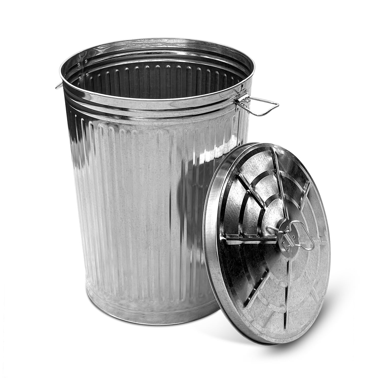 Amazon.com: MARKSON 20 Gallon Trash Can, Stainless Steel Trash Can
